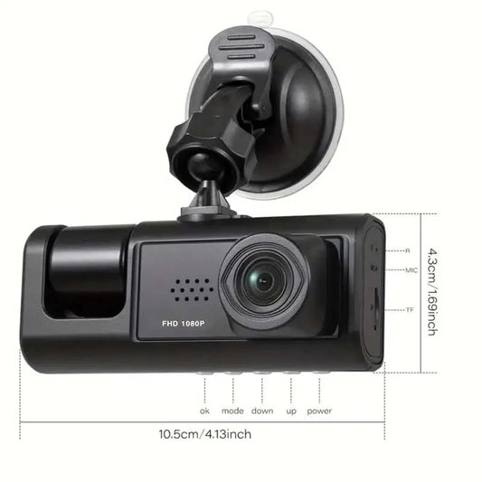 DashCam Full HD Delantera Tracera