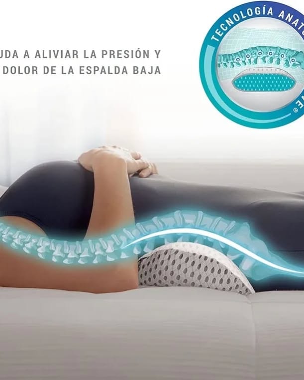 Almohada de apoyo lumbar